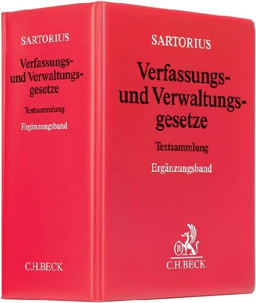 Verfassungs- und Verwaltungsgesetze 1 der Bundesrepublik Deutschland. Ergänzungsband (ohne Fortsetzungsnotierung). Inkl. 69. Ergänzungslieferung