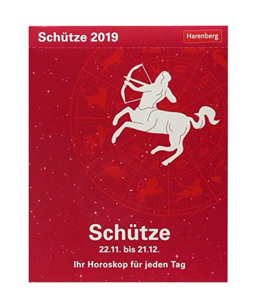 Sternzeichenkalender Schütze 2019