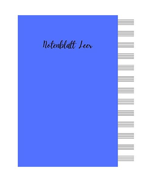 Notenblatt Leer