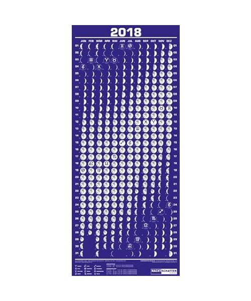 Mondphasenkalender 2018