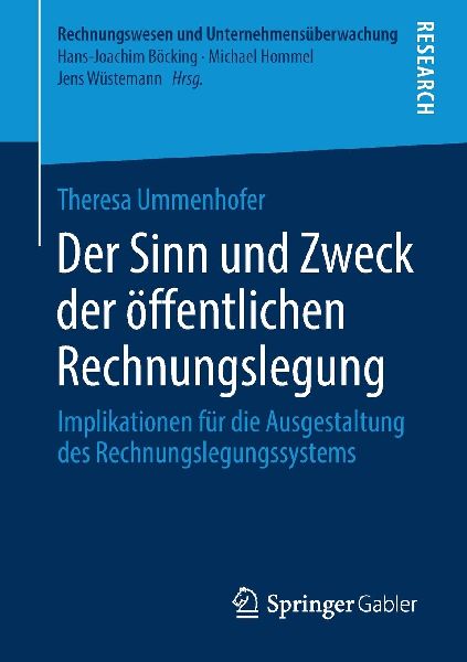 Der Sinn und Zweck der öffentlichen Rechnungslegung