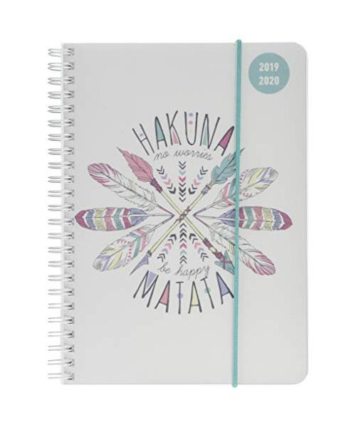 Collegetimer A5 Woche Hakuna Matata Ringbuch 2019/2020