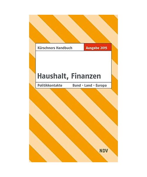 Kürschners Handbuch Haushalt, Finanzen