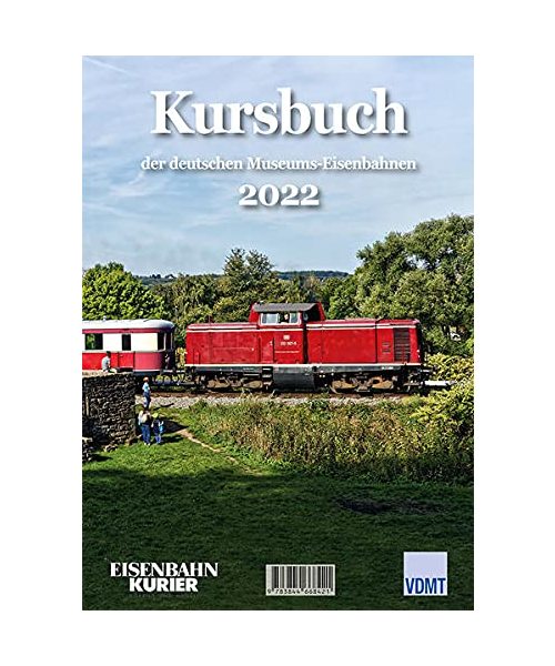 Kursbuch der deutschen Museums-Eisenbahnen 2022