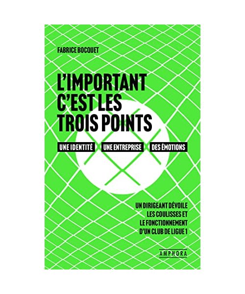 L'important c'est les trois points: Les coulisses du management d'un club de foot de ligue 1