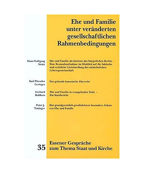 Essener Gespräche zum Thema Staat und Kirche 35