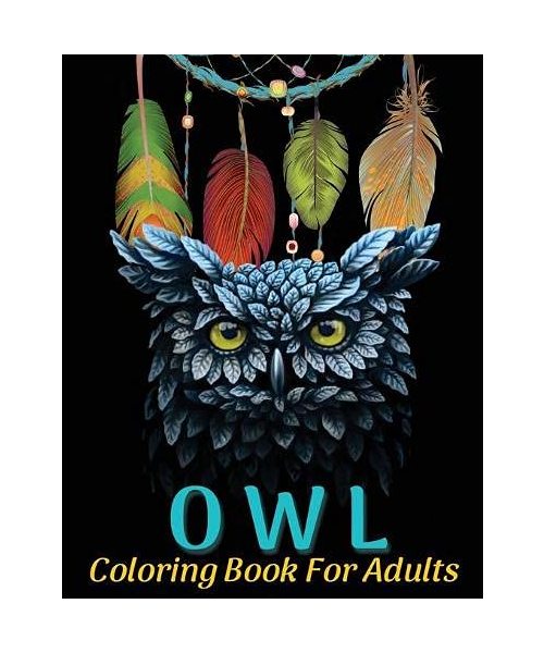 Owl Coloring Book For Adults