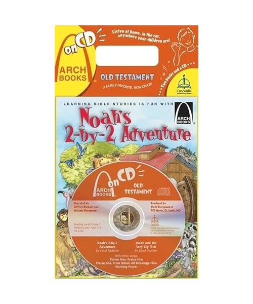 Noah's Two-By-Two Adventure/Jonah and the Very Big Fish [With CD]