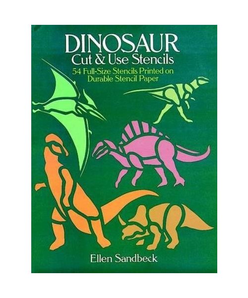 Dinosaur Cut  Use Stencils