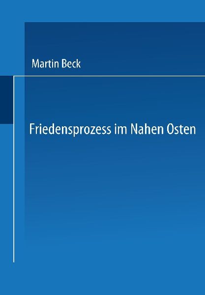 Friedensprozess im Nahen Osten