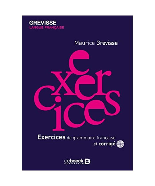 Exercices de grammaire francais et corrige + CD