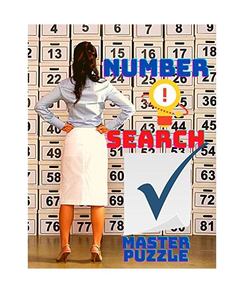 Number Search Puzzles: Puzzle Activity Book with Number Find for Adults and all other Puzzle Fans
