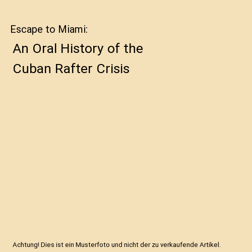 Escape to Miami