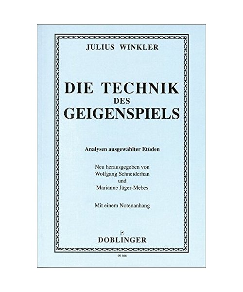 Die Technik des Geigenspiels