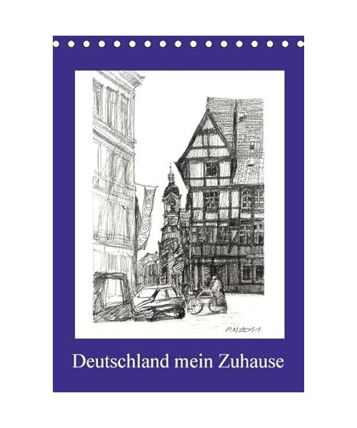 Deutschland mein Zuhause (Tischkalender 2016 DIN A5 hoch)