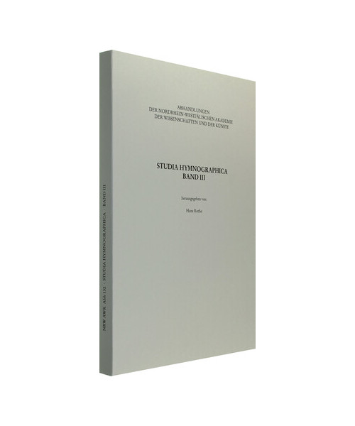 Studia Hymnographica III