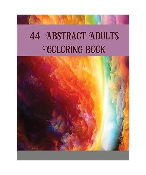 44  Abstract Adults Coloring book