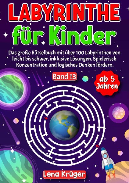 Labyrinthe für Kinder ab 5 Jahren - Band 13