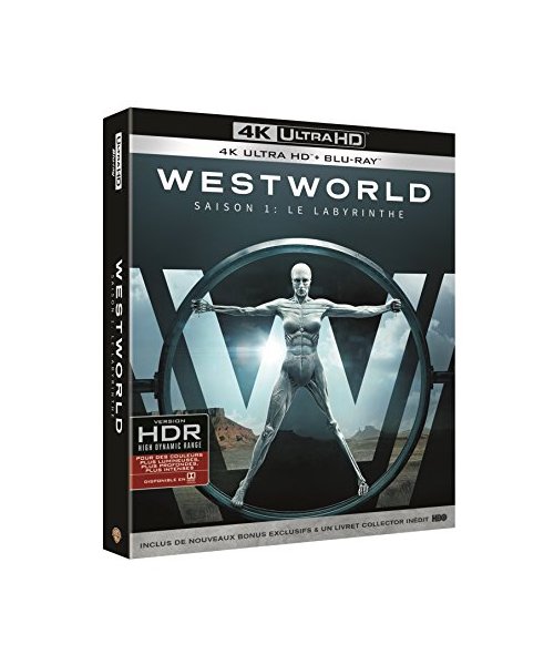 Coffret westworld, saison 1 : le labyrinthe 4k ultra hd [Blu-ray] [FR Import]