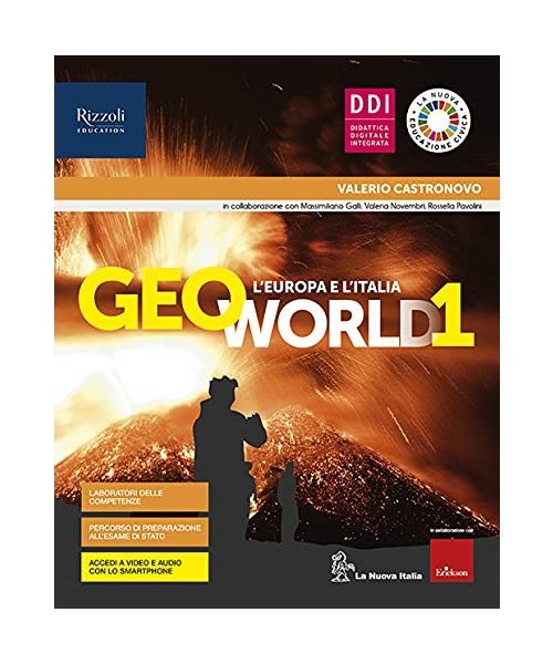 Geoworld. Con Atlante guidato. Per la Scuola media. Con e-book. Con espansione online. L' Europa e l'Italia (Vol. 1)
