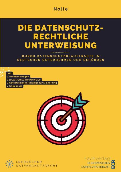 Die datenschutzrechtliche Unterweisung