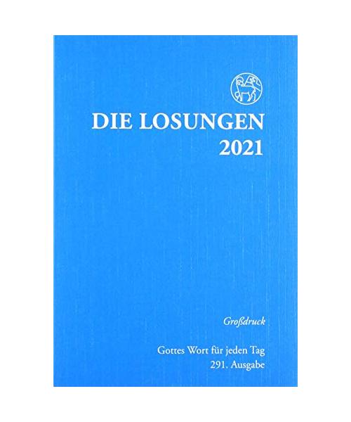 Die Losungen für Deutschland 2021 - Grossdruck, kartoniert