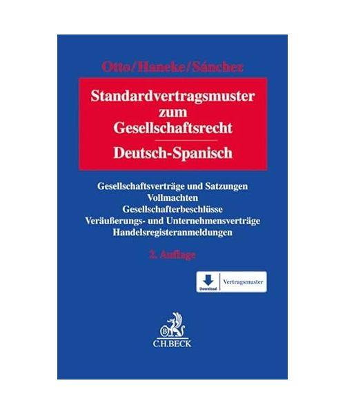Standardvertragsmuster zum Gesellschaftsrecht