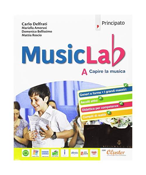 Music lab. Con quaderno. Per la Scuola media. Con ebook. Con espansione online (Vol. A+B)