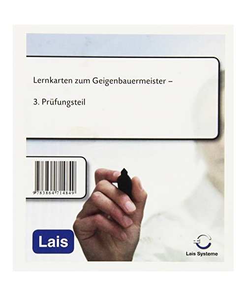 Lernkarten zum Geigenbauermeister
