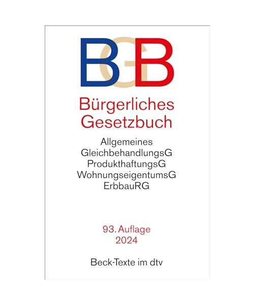 Bürgerliches Gesetzbuch