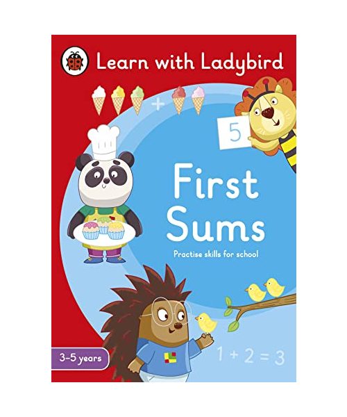 First Sums: A Learn with Ladybird Activity Book 3-5 years