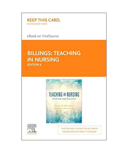 Teaching in Nursing Elsevier Ebook on VitalSource Access Code: A Guide for Faculty