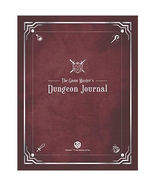 The Game Master's Dungeon Journal(garnet Red)