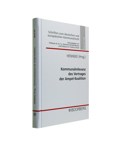 Kommunalrelevanz des Vertrages der Ampel-Koalition