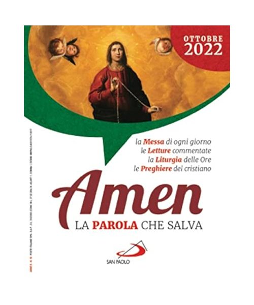 Amen. La parola che salva. Ottobre (2022) (Vol. 10)