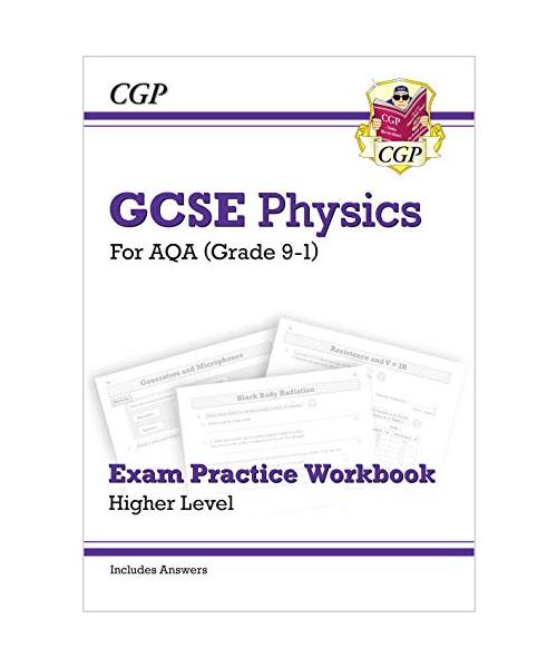 New GCSE Physics AQA Higher Exam Practice Workbook with CGP RevisionHub