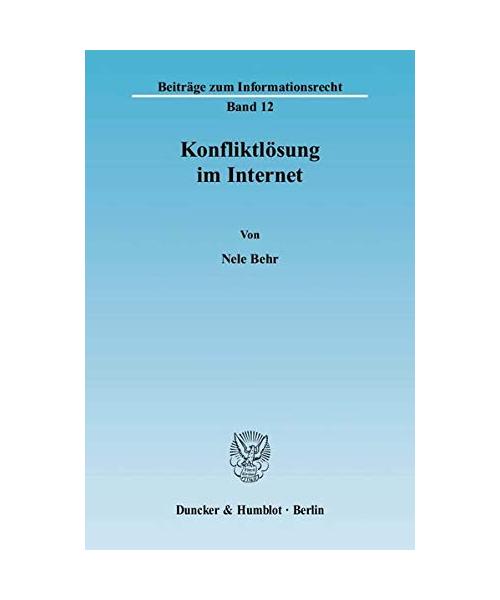 Konfliktlösung im Internet