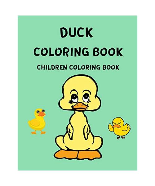 Duck Coloring Book - Children Coloring Book