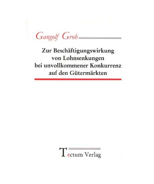 Zur Beschäftigungswirkung von Lohnsenkungen bei unvollkommener Konkurrenz auf den Gütermärkten