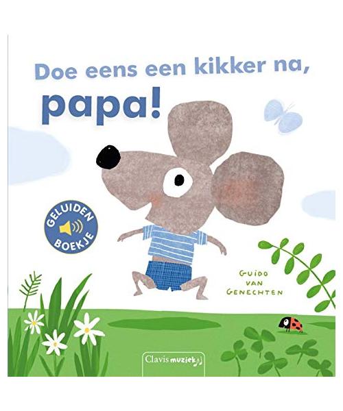 Doe eens een kikker na, papa! (Geluidenboekjes)
