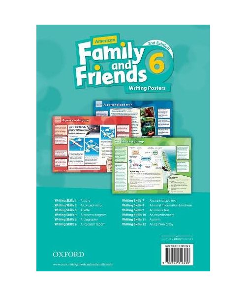 American Family and Friends 6. Writing Posters