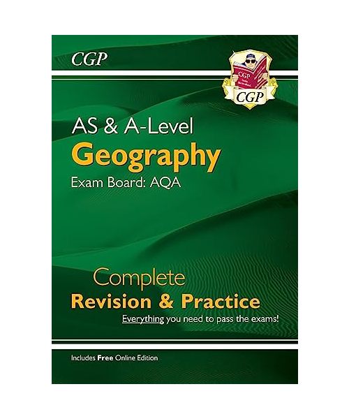 A-Level Geography: AQA Year 1 & 2 Complete Revision & Practi
