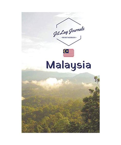 JetLagJournals • Reisetagebuch Malaysia: Erinnerungsbuch zum Ausfüllen | Reisetagebuch zum Selberschreiben für den Malaysia Urlaub