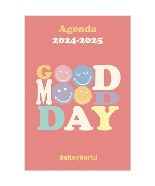 Smiley - Agenda 2024-2025 - Good mood