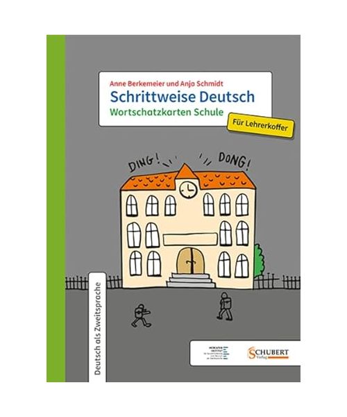Schrittweise Deutsch / Wortschatzkarten Schule für Lehrerkoffer
