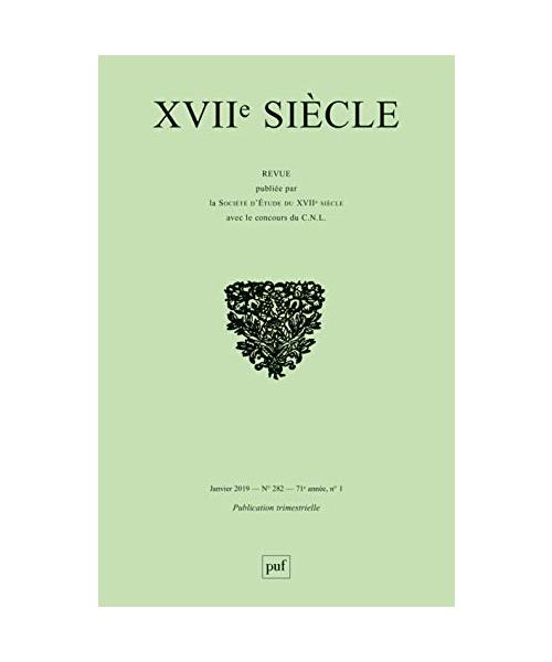 XVIIe Siècle 2019, n° 282