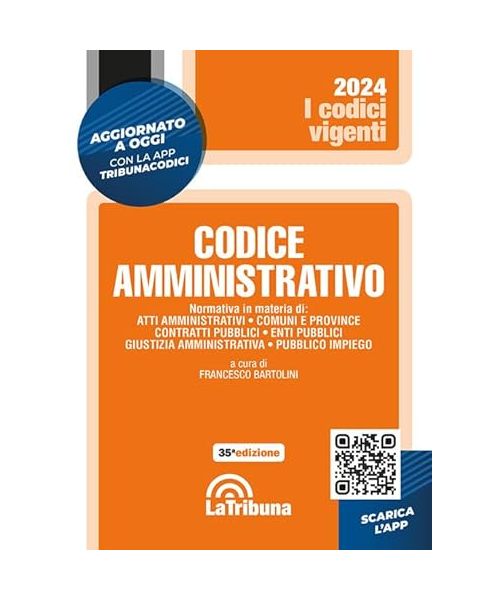 Codice amministrativo (I codici vigenti)