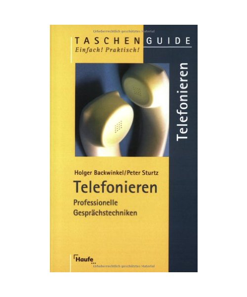 Telefonieren.