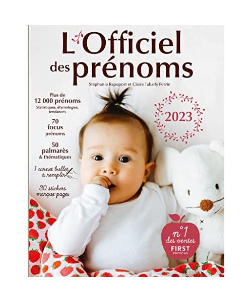 L'officiel des prénoms 2023