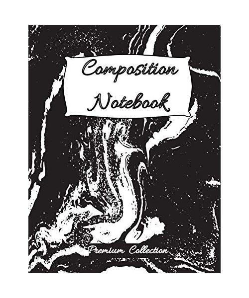 Composition Notebooks: Simple linear notebook with college ruled 100 pages (8.5x11 format) / Composition Notebook for students / Wide Blank L